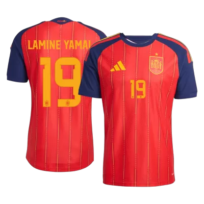 LAMINE YAMAL #19 Spain Home Soccer Jersey 2026 Player Version - Soccerdeal