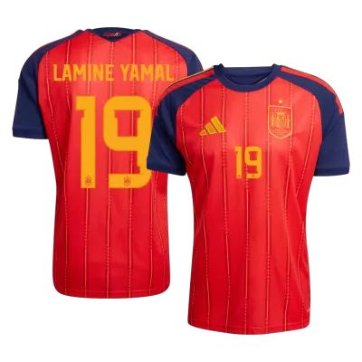 LAMINE YAMAL #19 Spain Home Soccer Jersey 2026 - Soccerdeal