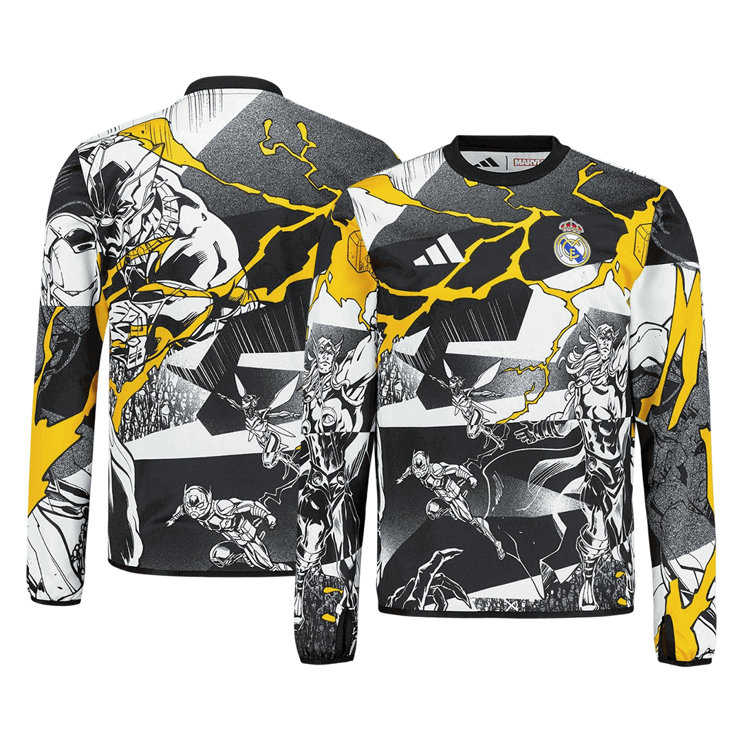 Real Madrid Long Sleeve Soccer Jersey 2025/26 - Soccerdeal