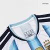 Kid's Argentina Home Soccer Jersey Kit(Jersey+Shorts) 2025/26 - Soccerdeal