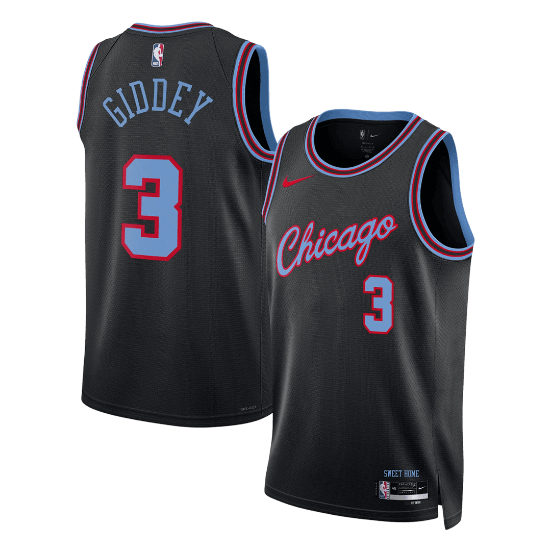 New York Knicks GIDDEY #3 2025/26 Swingman NBA Jersey - City Edition - Soccerdeal