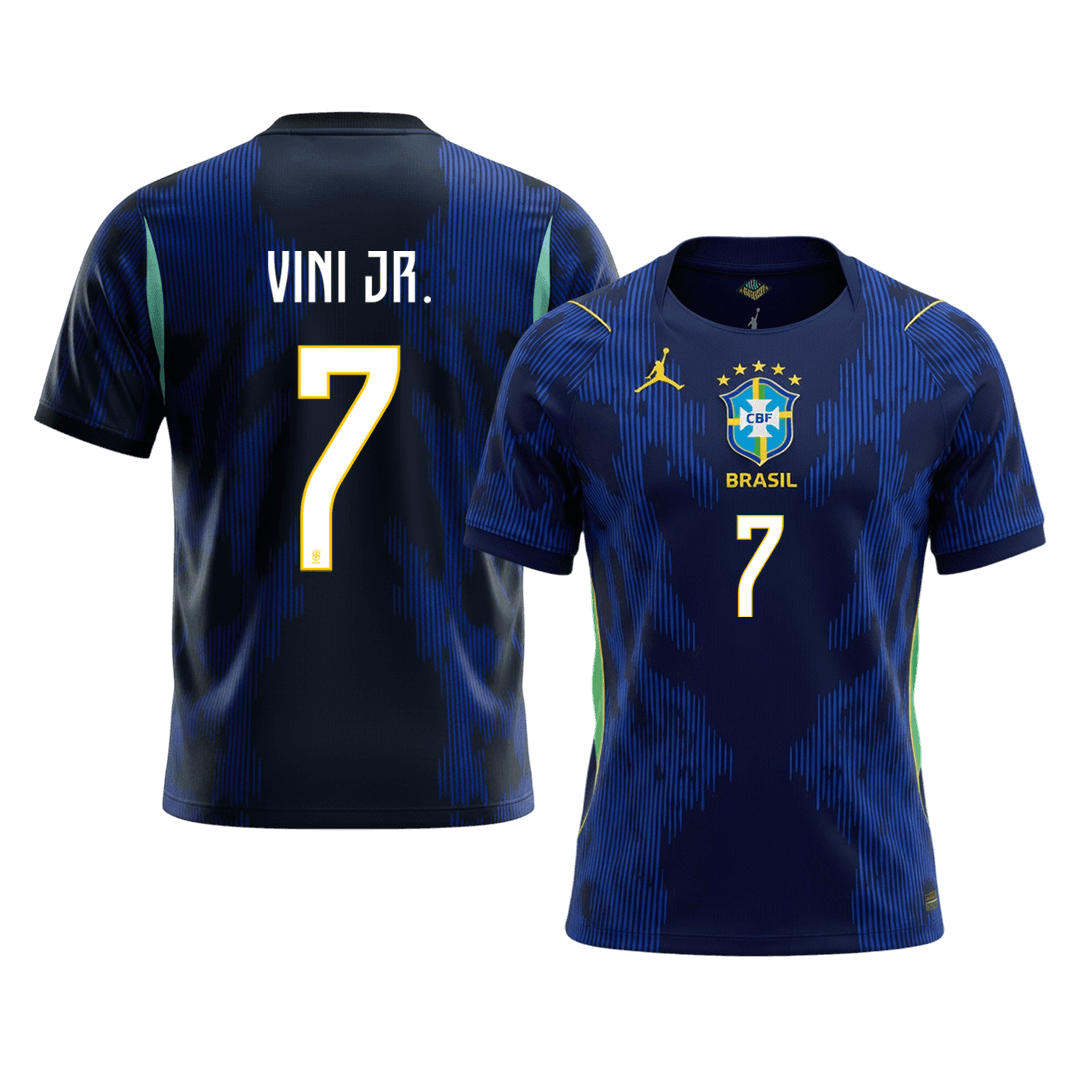 VINI JR. #7 Brazil Away Soccer Jersey 2026 - Soccerdeal