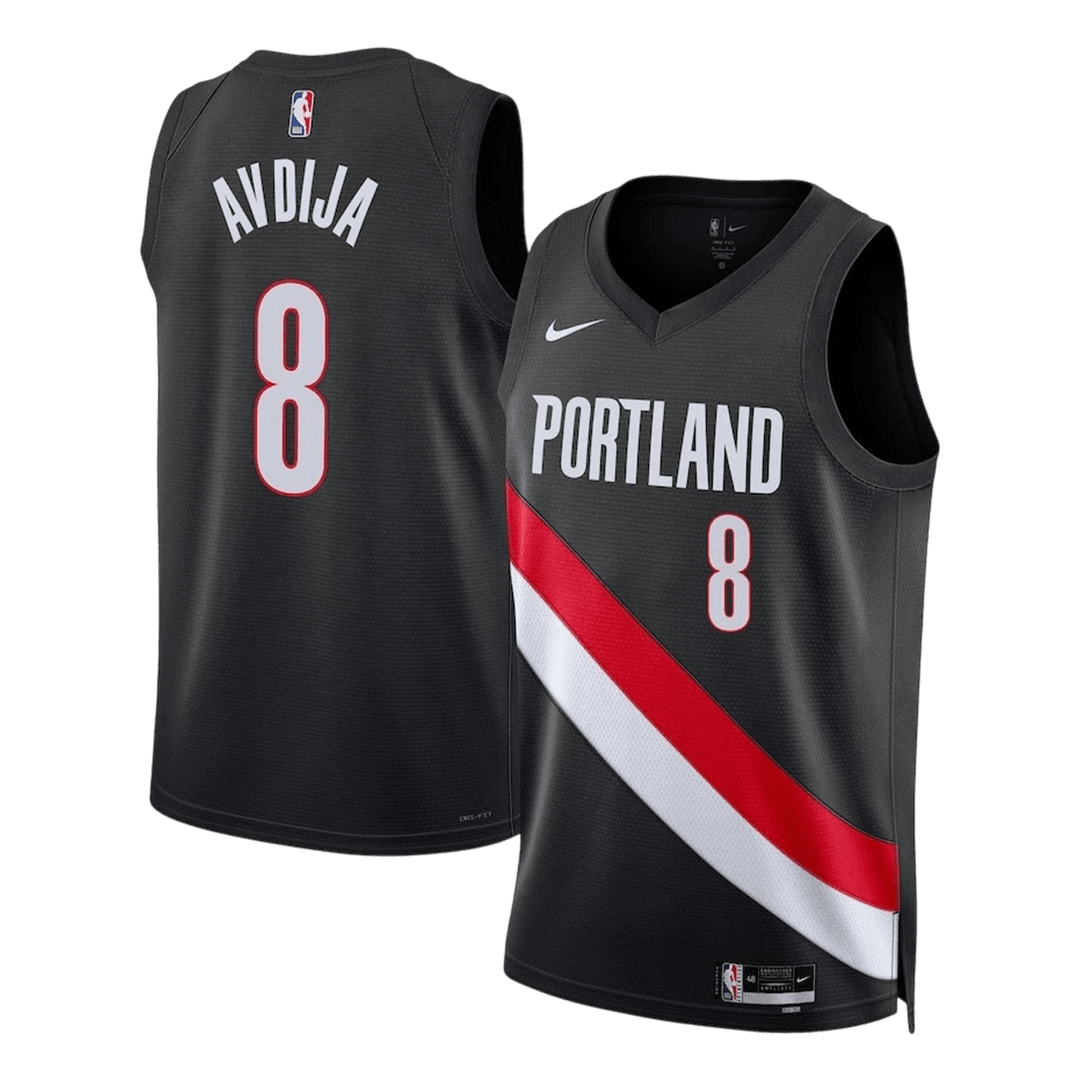 Portland Trail Blazers AVDIJA #8 2025/26 Swingman NBA Jersey - Icon Edition - Soccerdeal
