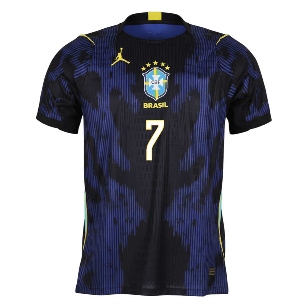 VINI JR. #7 Brazil Away Soccer Jersey 2026 Player Version - Soccerdeal