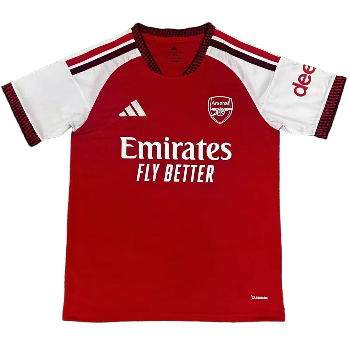 CHAMPIONS #26 Arsenal Home Soccer Jersey 2026/27 - Soccerdeal