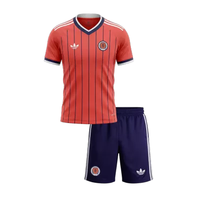 Kid's Scotland Away Soccer Jersey Kit(Jersey+Shorts) 2026 - Soccerdeal
