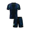 Kid's Brazil Away Soccer Jersey Kit(Jersey+Shorts) 2026 - Soccerdeal