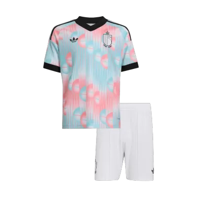 Kid's Belgium Away Soccer Jersey Kit(Jersey+Shorts) 2026 - Soccerdeal