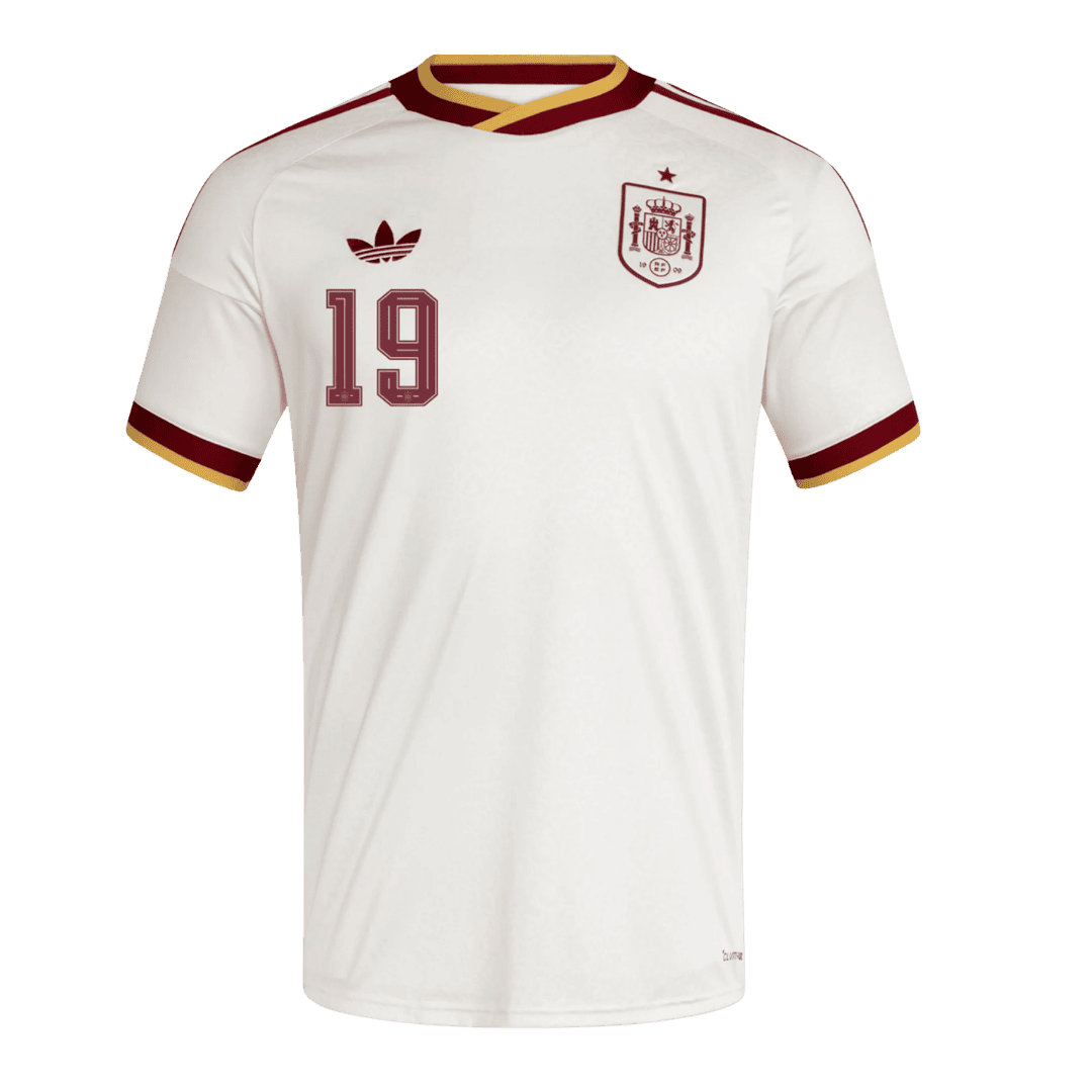 LAMINE YAMAL #19 Spain Away Soccer Jersey 2026 - Soccerdeal