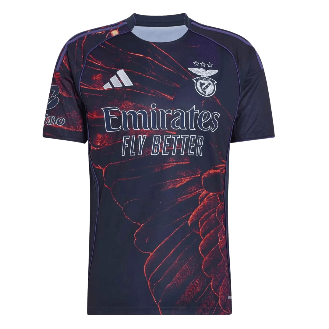 Benfica Fourth Away Soccer Jersey 2025/26 - Soccerdeal