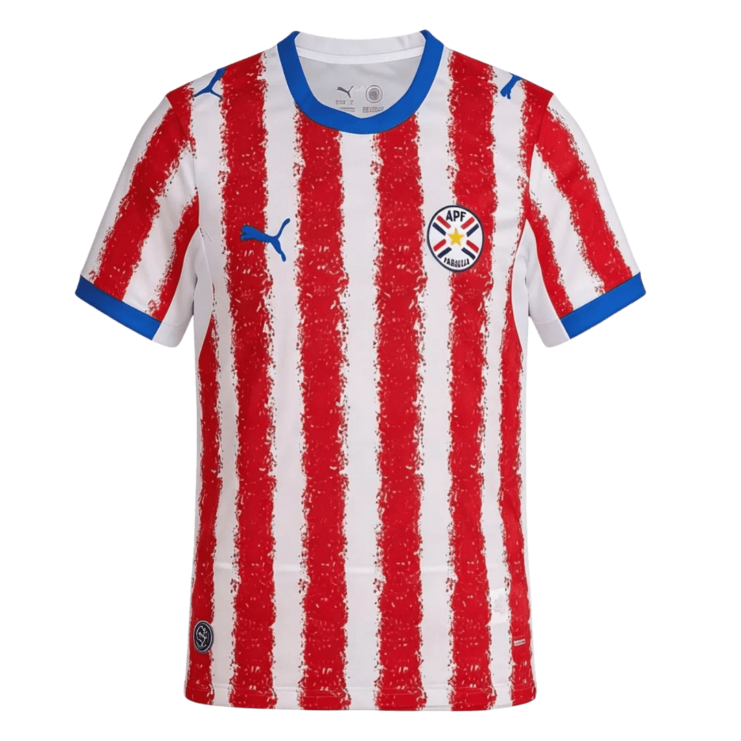 Paraguay Home Soccer Jersey 2026 - Soccerdeal