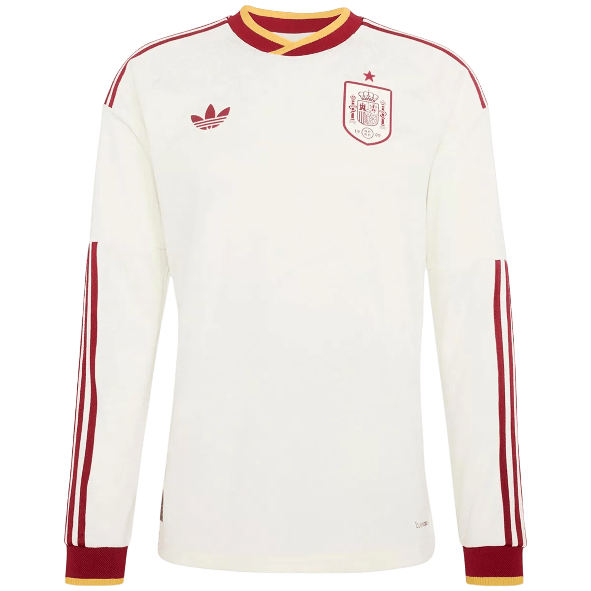 Spain Away Long Sleeve Soccer Jersey 2026 - Soccerdeal