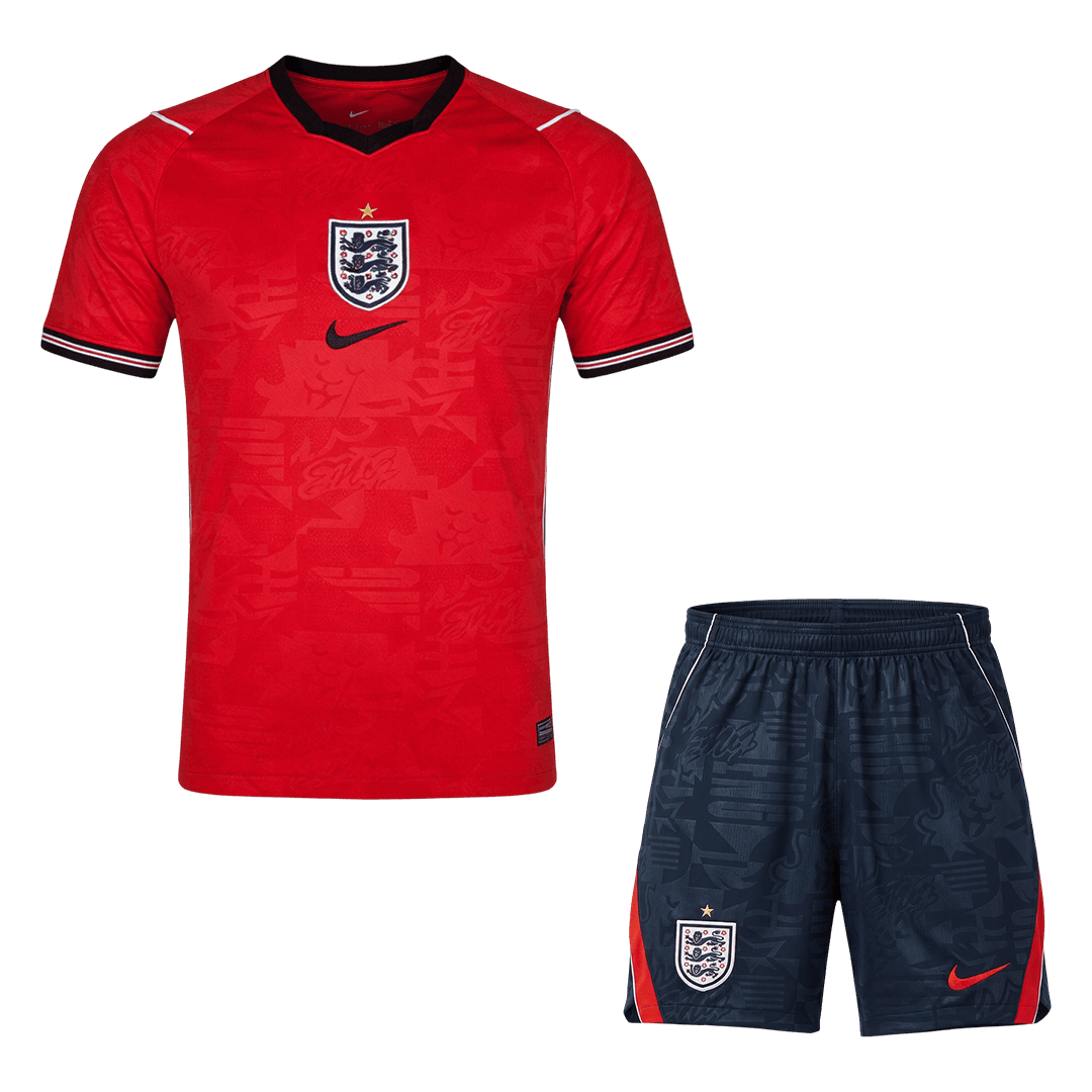 England Away Soccer Jersey Kit(Jersey+Shorts) 2026 - Soccerdeal