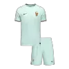 Kid's France Away Soccer Jersey Kit(Jersey+Shorts) 2026 - Soccerdeal