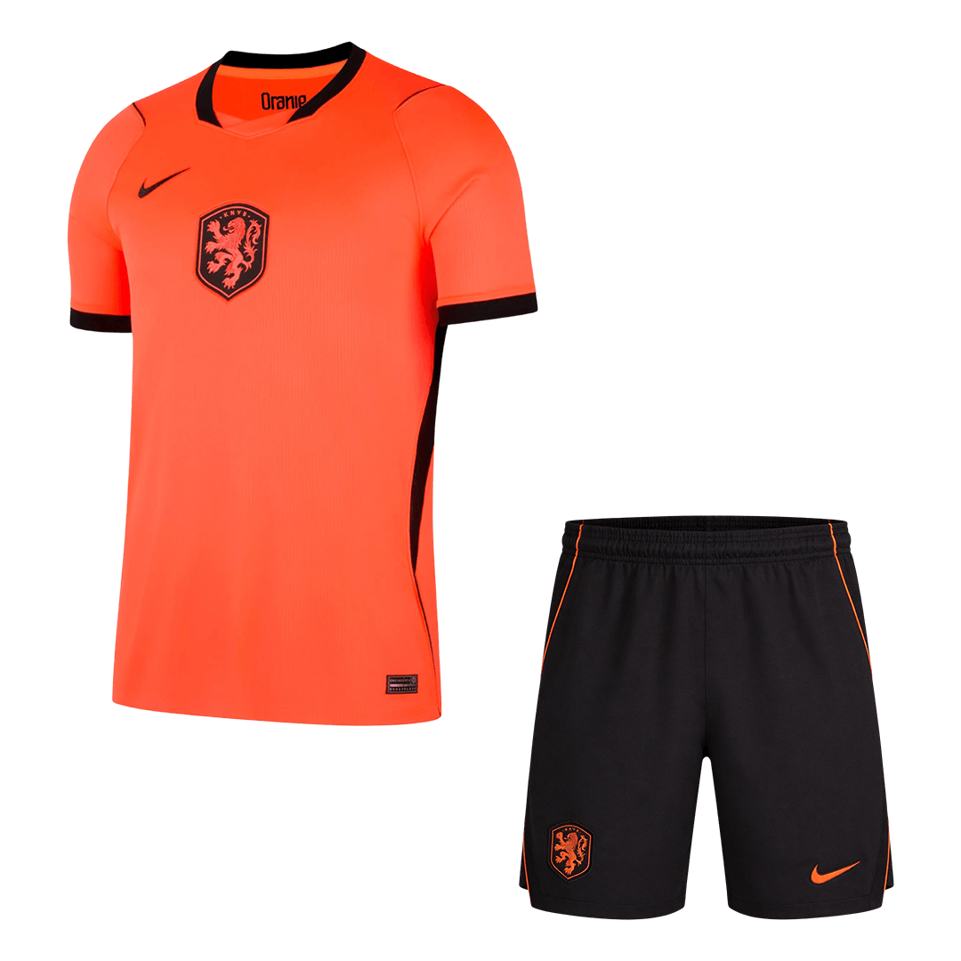 Netherlands Home Soccer Jersey Kit(Jersey+Shorts) 2026 - Soccerdeal