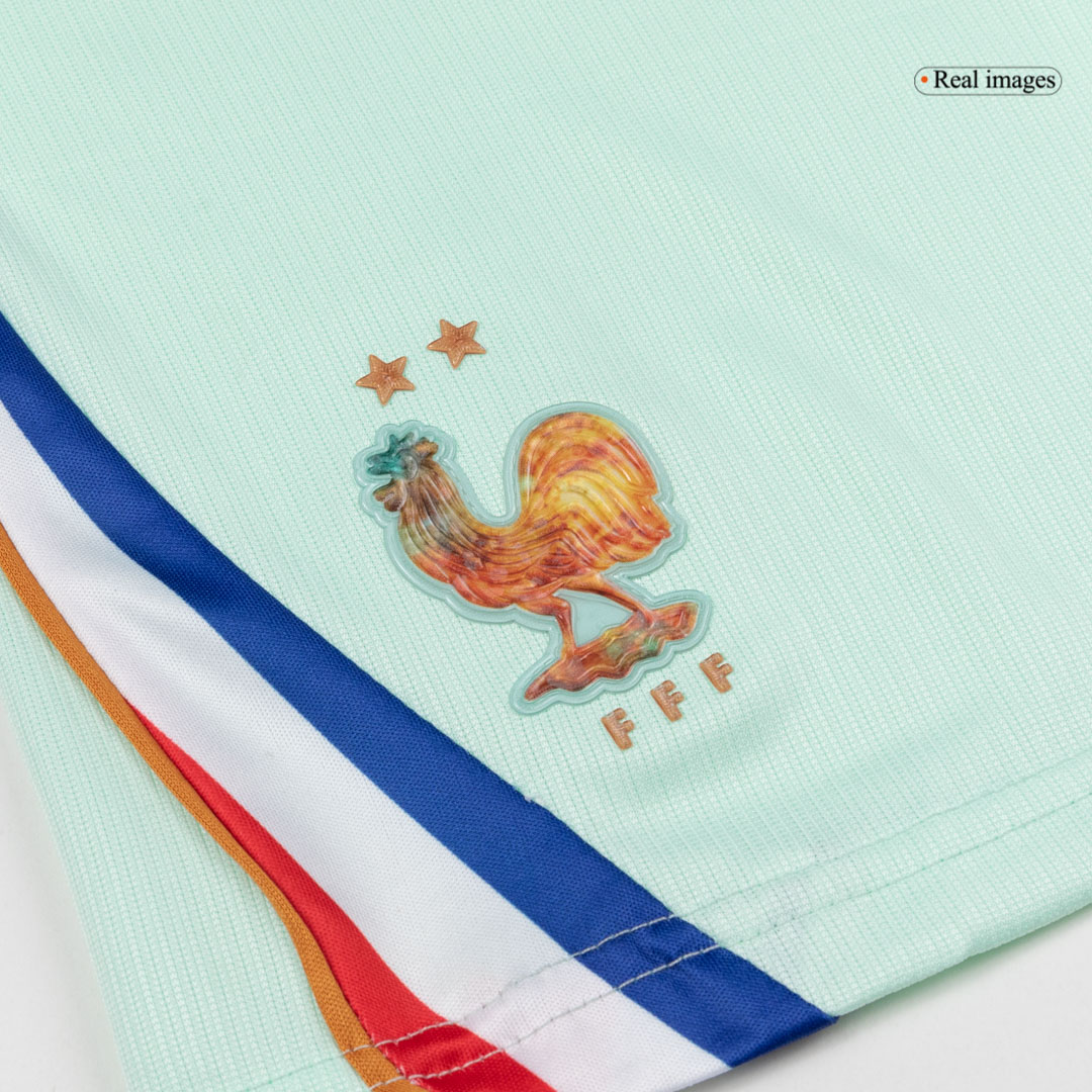 Kid's France Away Soccer Jersey Kit(Jersey+Shorts) 2026 - Soccerdeal