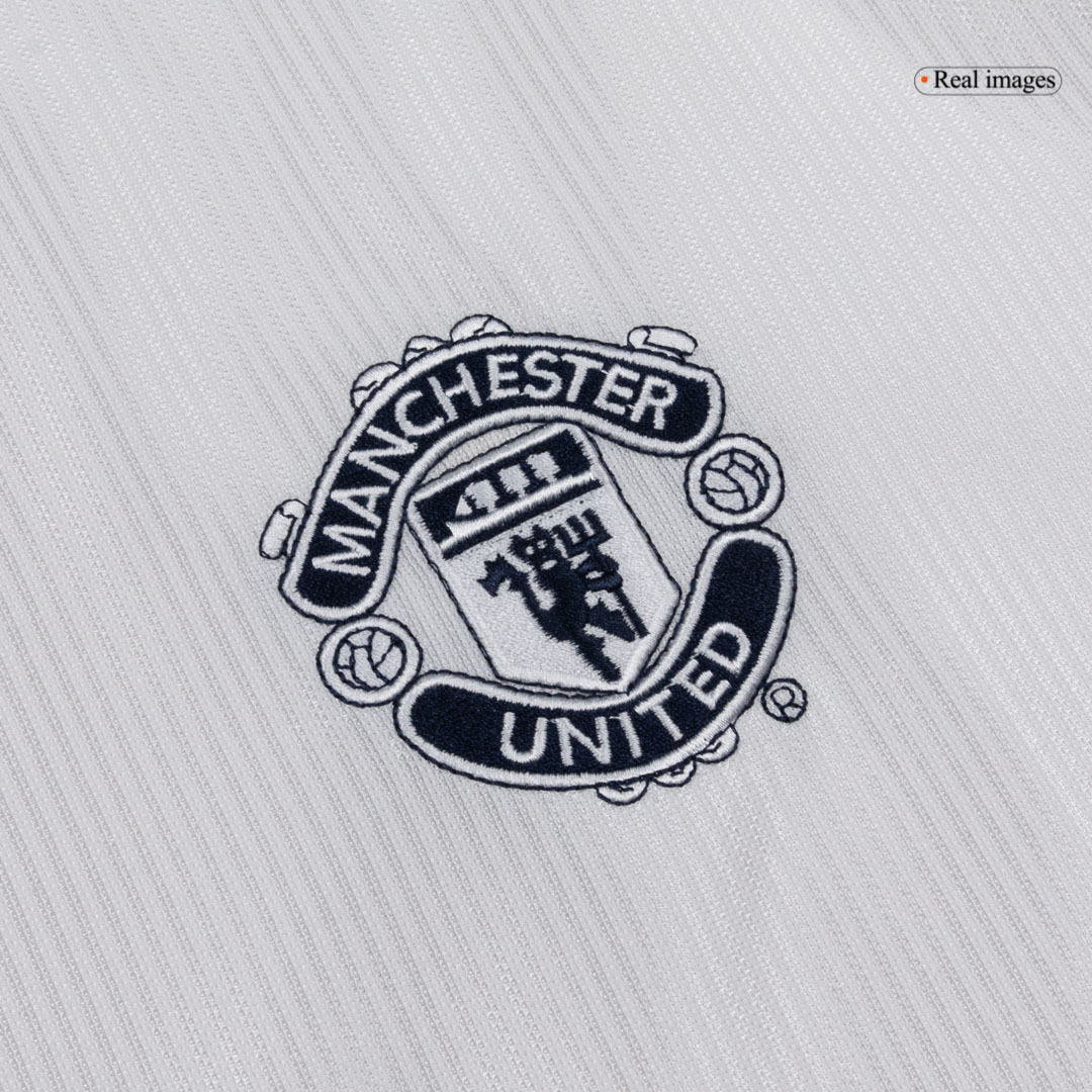Retro BECKHAM #7 2000/01 Manchester United Away Soccer Jersey - Soccerdeal