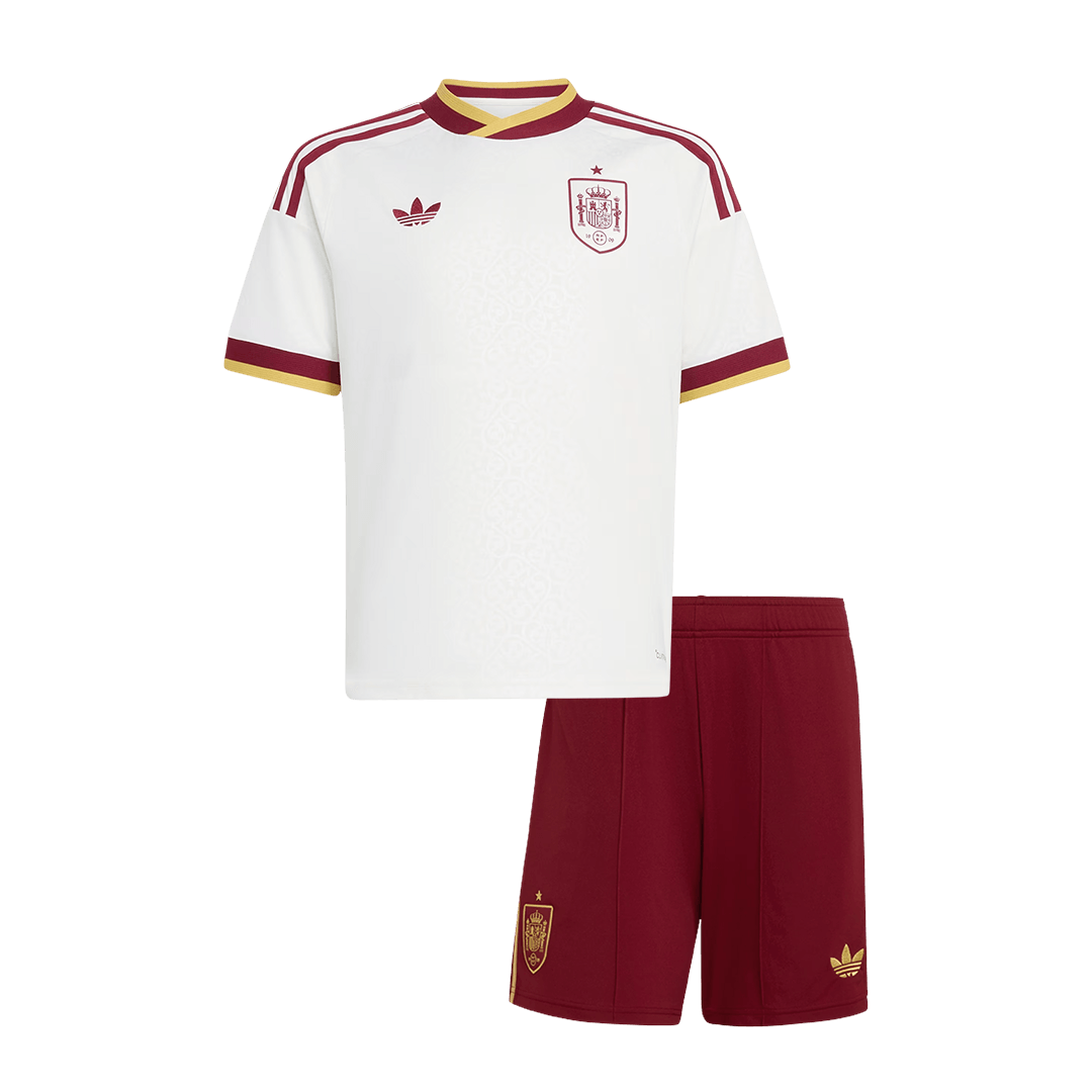 Kid's Spain Away Soccer Jersey 2026 - Soccerdeal
