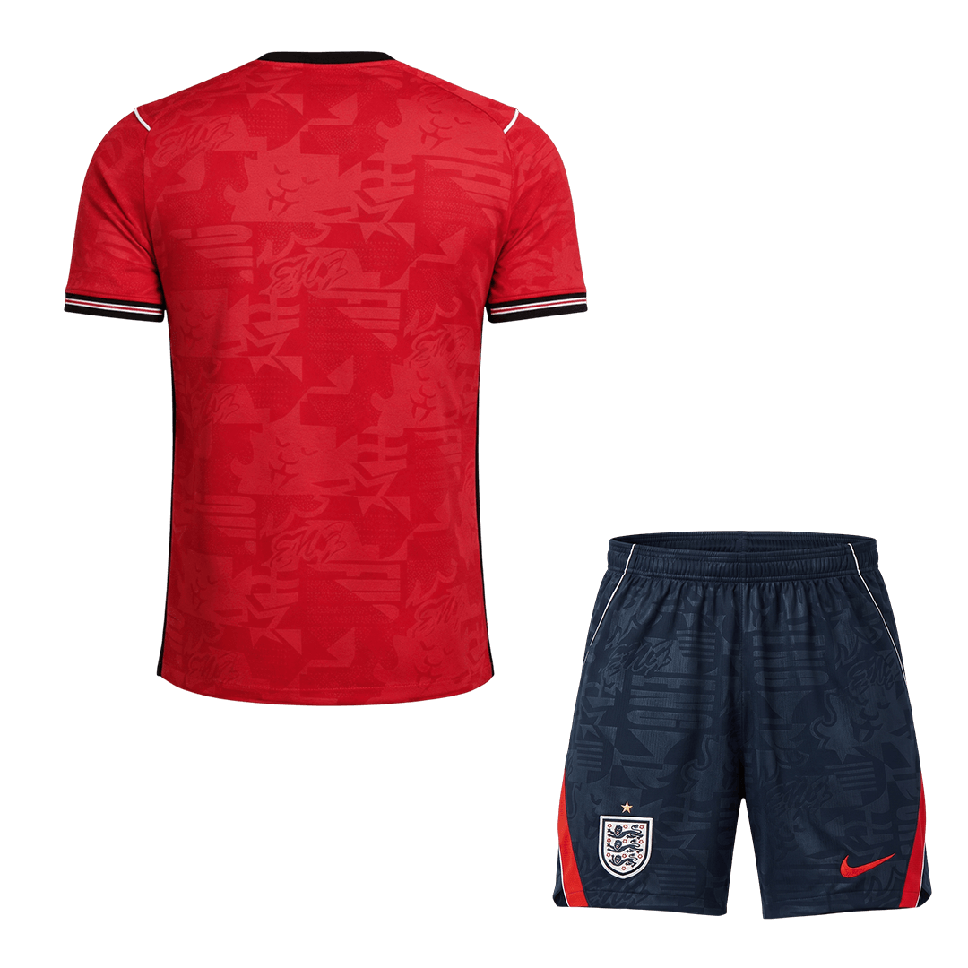 England Away Soccer Jersey Kit(Jersey+Shorts) 2026 - Soccerdeal