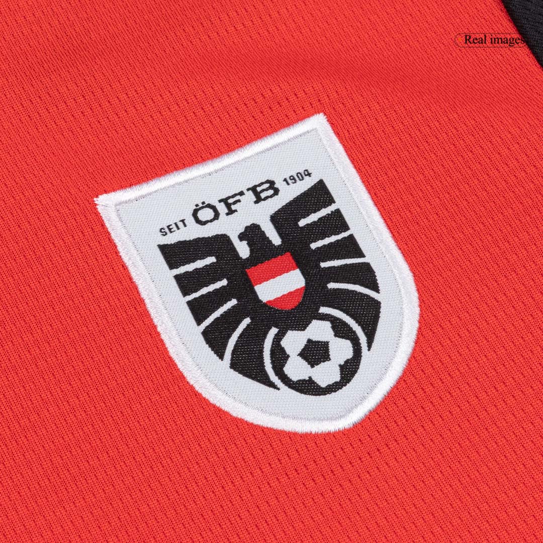 Kid's Austria Home Soccer Jersey Kit(Jersey+Shorts) 2026 - Soccerdeal
