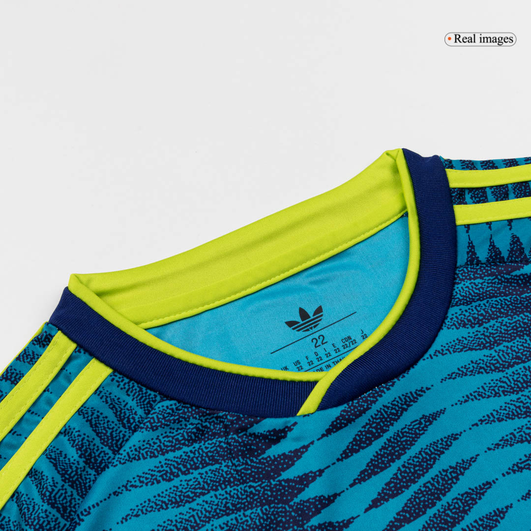 Kid's Colombia Away Soccer Jersey Kit(Jersey+Shorts) 2026 - Soccerdeal