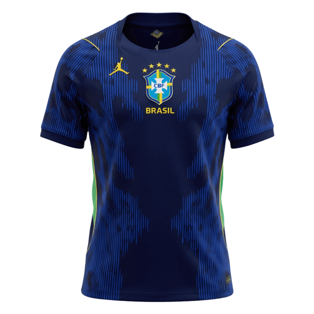 Brazil Away Soccer Jersey Kit(Jersey+Shorts) 2026 - Soccerdeal
