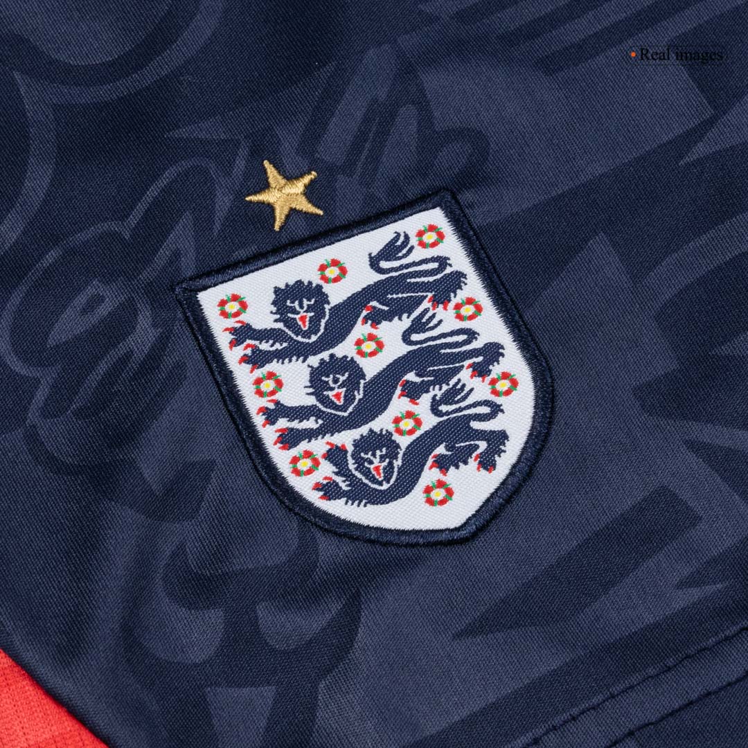 Kid's England Away Soccer Jersey Kit(Jersey+Shorts) 2026 - Soccerdeal