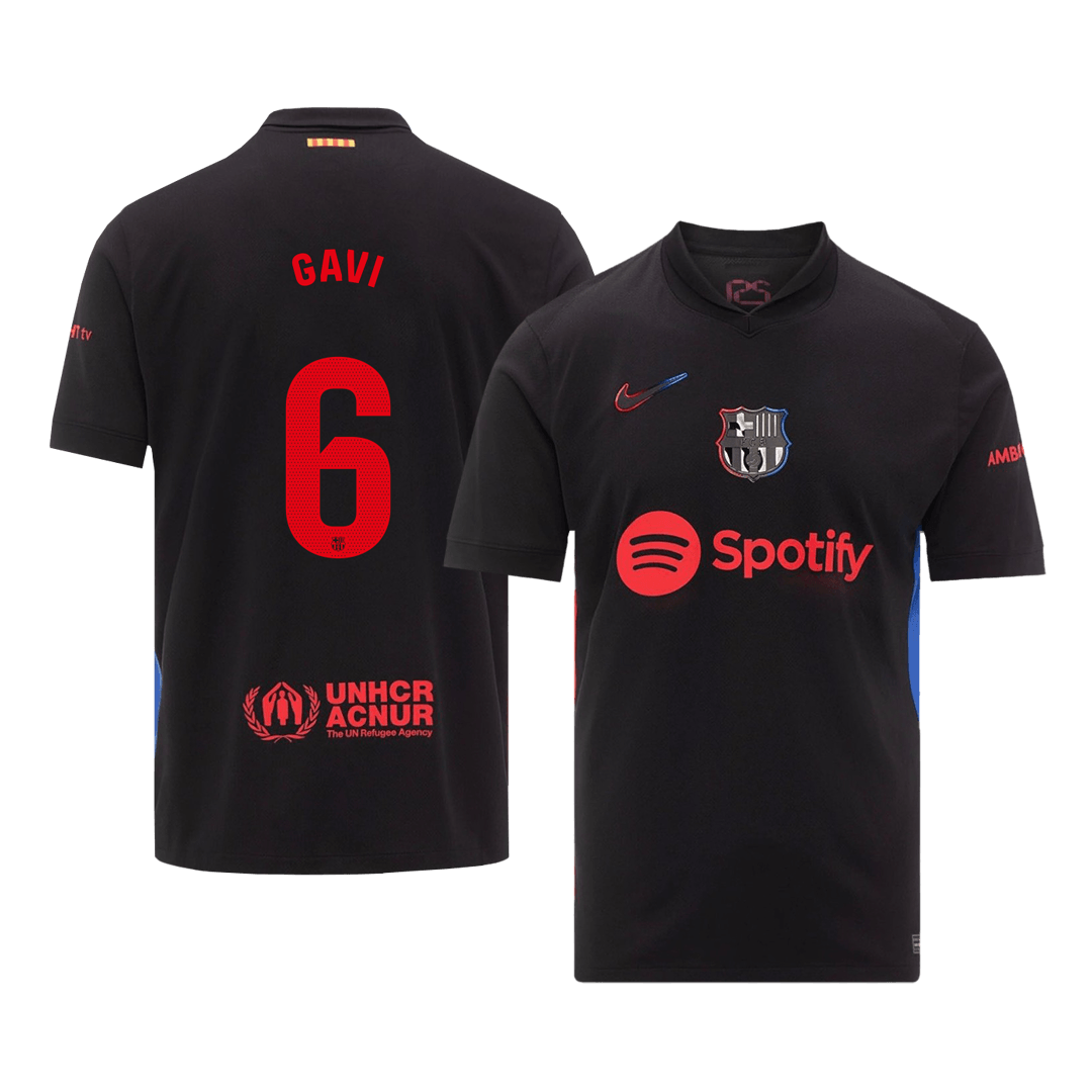 GAVI #6 Barcelona Away Soccer Jersey - Soccerdeal
