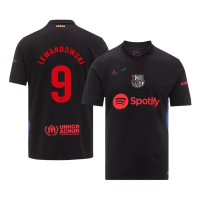 LEWANDOWSKI #9 Barcelona Away Soccer Jersey - Soccerdeal