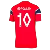 Ødegaard #10 Norway Home Soccer Jersey 2026 - Soccerdeal