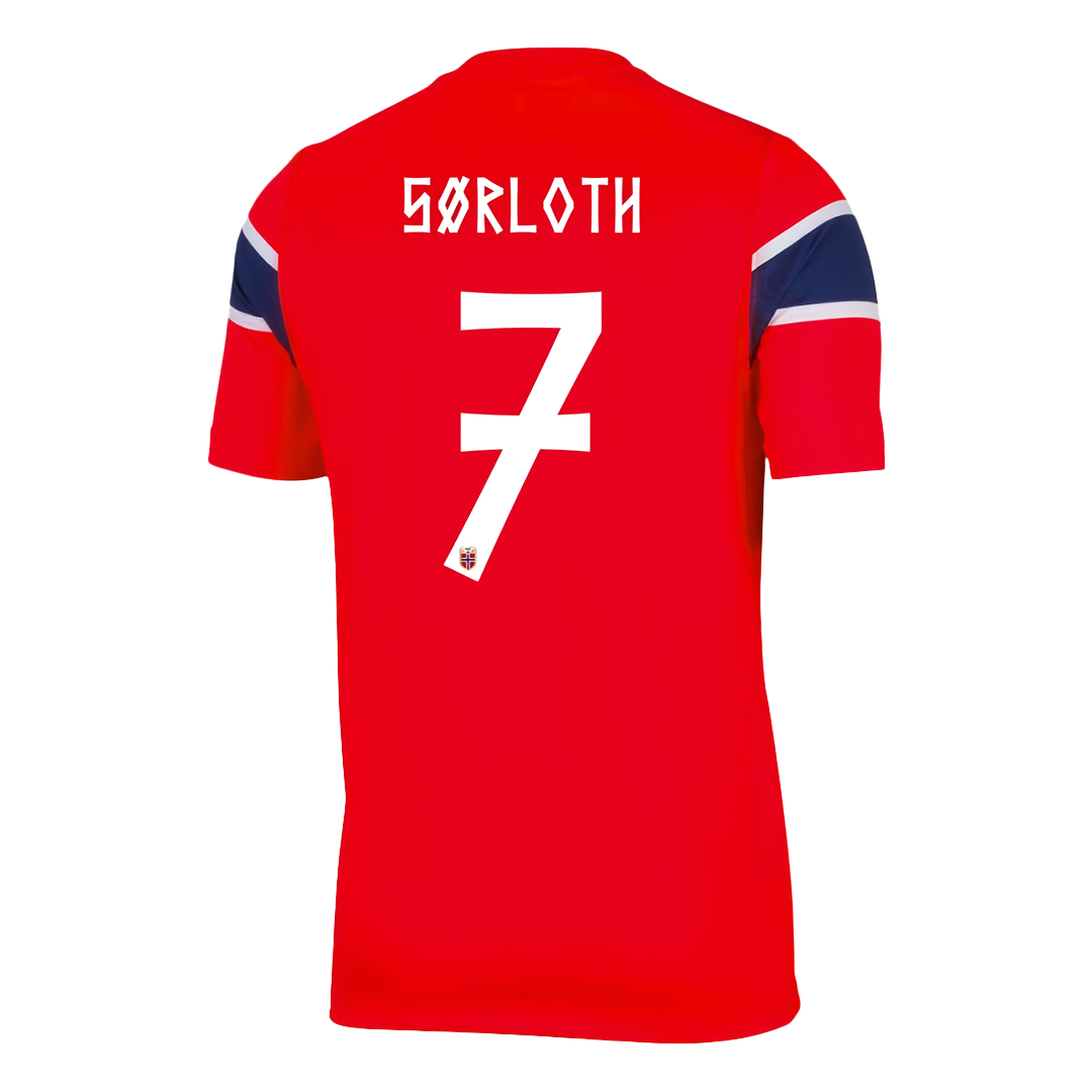 SØRLOTH #7 Norway Home 2026 - Soccerdeal