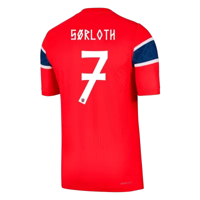 SØRLOTH #7 Norway Home Soccer Jersey 2026 Player Version - Soccerdeal
