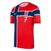 SØRLOTH #7 Norway Home Soccer Jersey 2026 Player Version - Soccerdeal