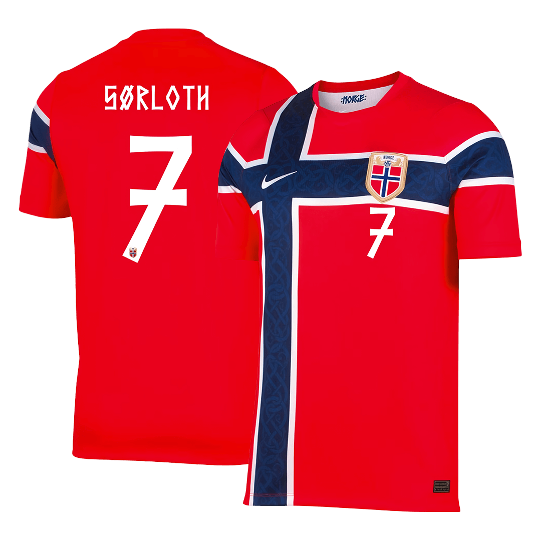 SØRLOTH #7 Norway Home 2026 - Soccerdeal