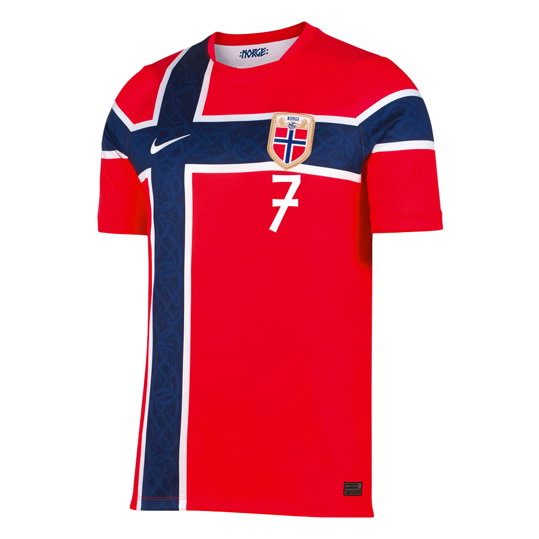 SØRLOTH #7 Norway Home 2026 - Soccerdeal