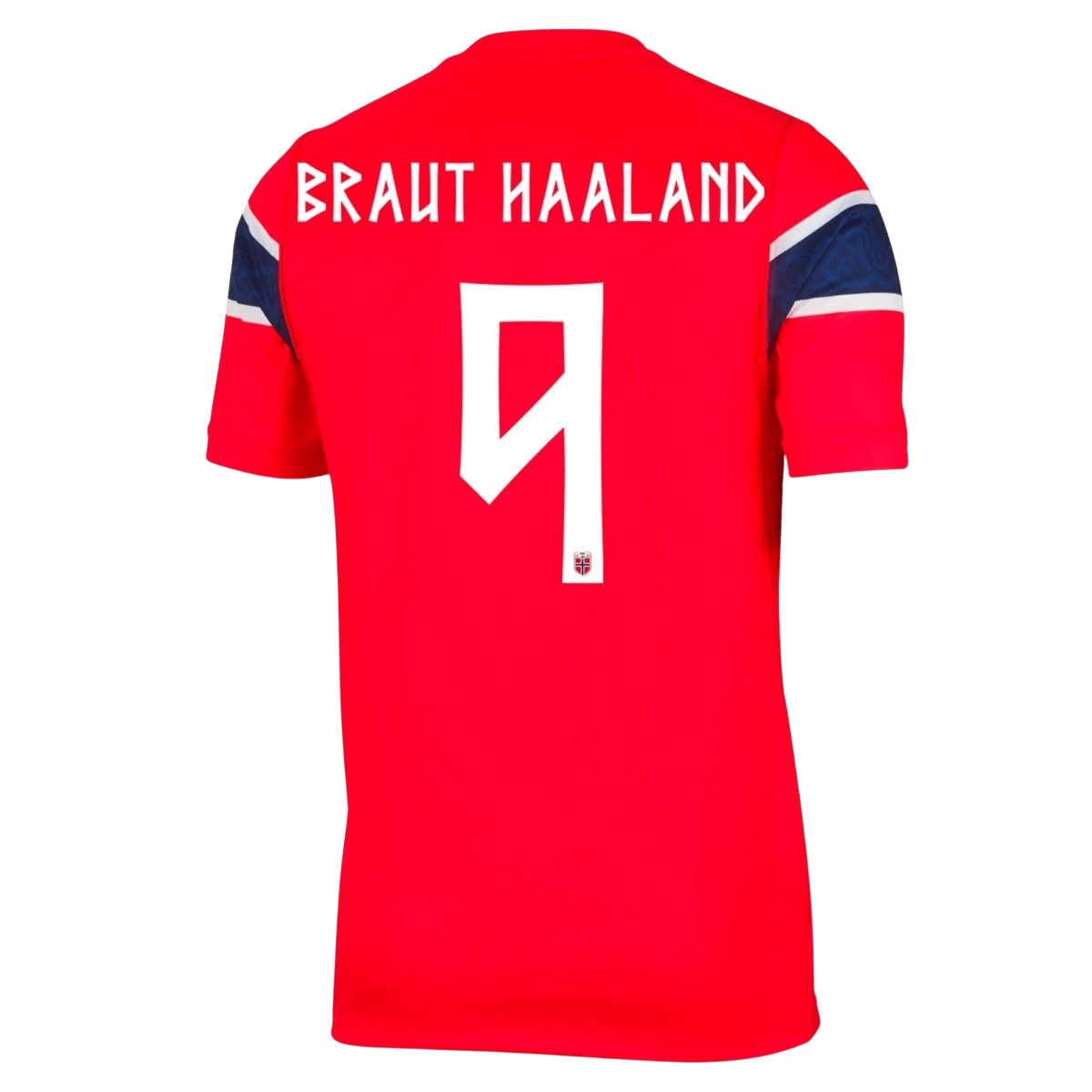 BRAUT HAALAND #9 Norway Home Soccer Jersey 2026 Player Version - Soccerdeal