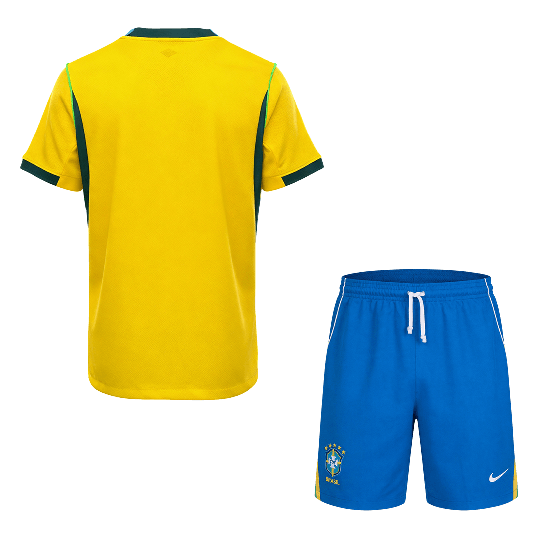 Brazil Home Soccer Jersey Kit(Jersey+Shorts) 2026 - Soccerdeal