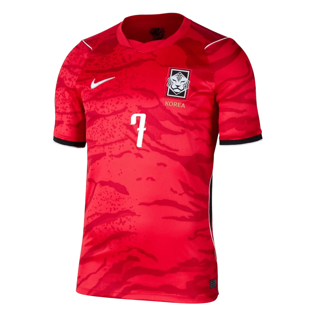HEUNGMIN #7 South Korea Home Soccer Jersey 2026 - Soccerdeal