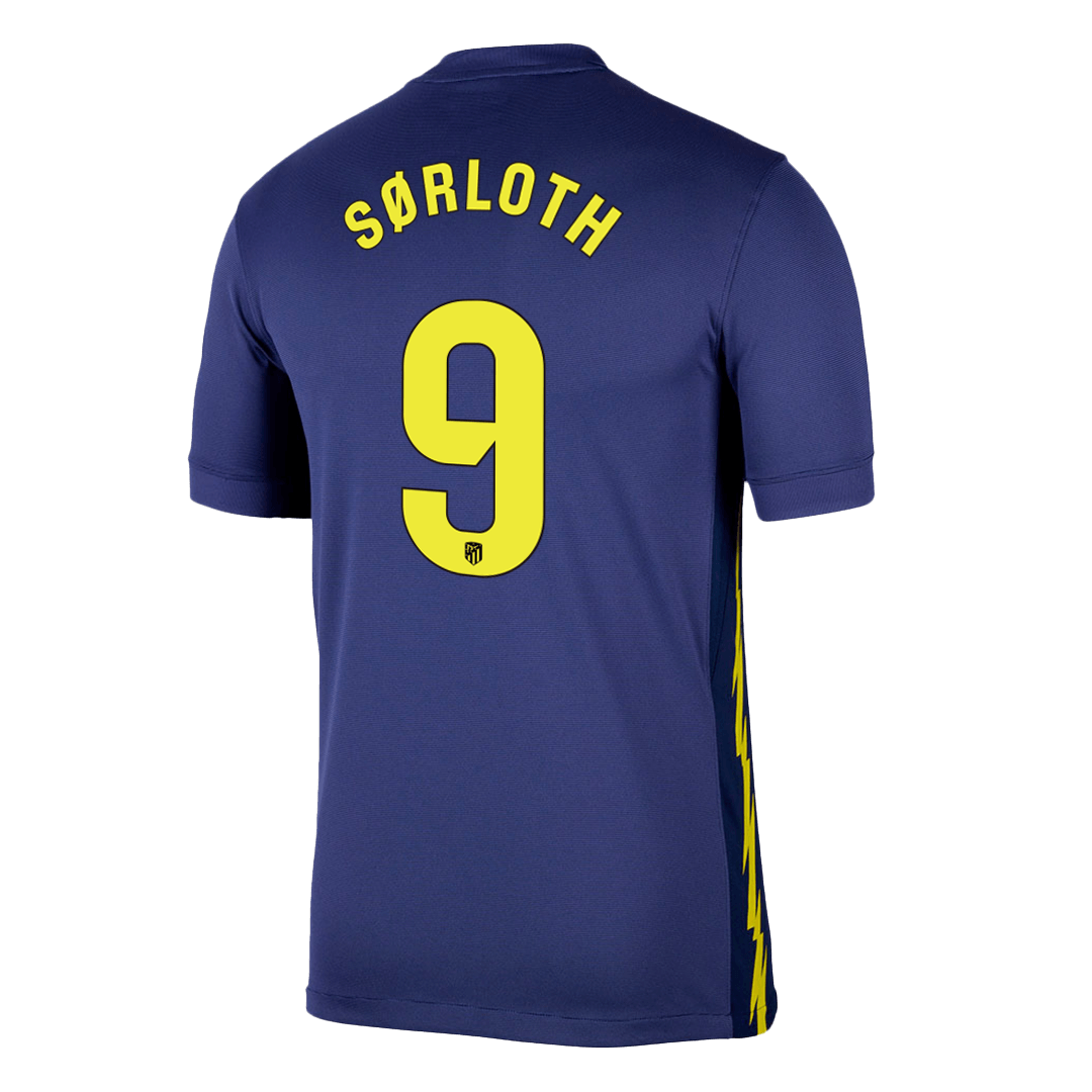 SØRLOTH #9 Atletico Madrid Away Soccer Jersey 2025/26 - Soccerdeal