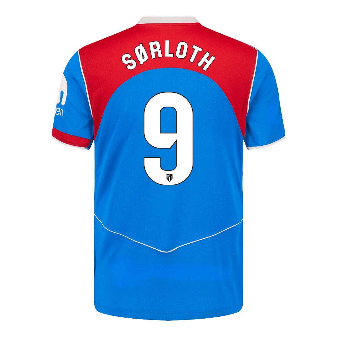 SØRLOTH #9 Atletico Madrid Third Away Soccer Jersey 2025/26 - Soccerdeal