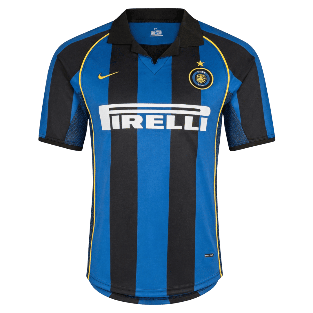 Retro 2001/02 Inter Milan Home Soccer Jersey - Soccerdeal