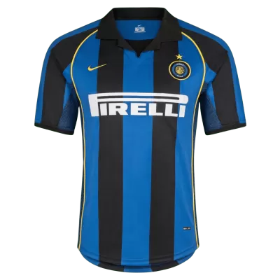 Retro 2001/02 Inter Milan Home Soccer Jersey - Soccerdeal