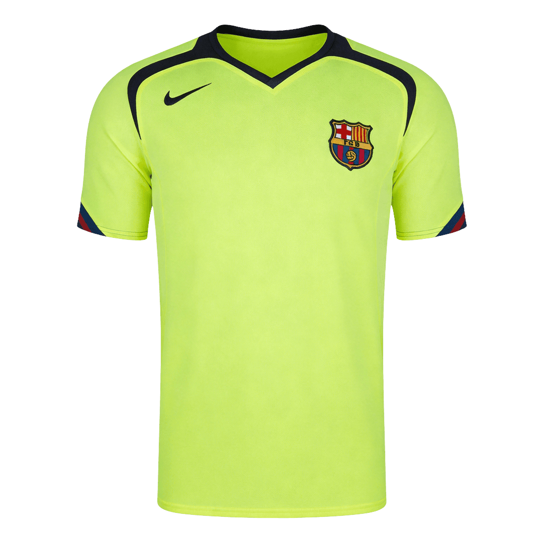 Retro 2005/06 Barcelona Away Soccer Jersey - Soccerdeal