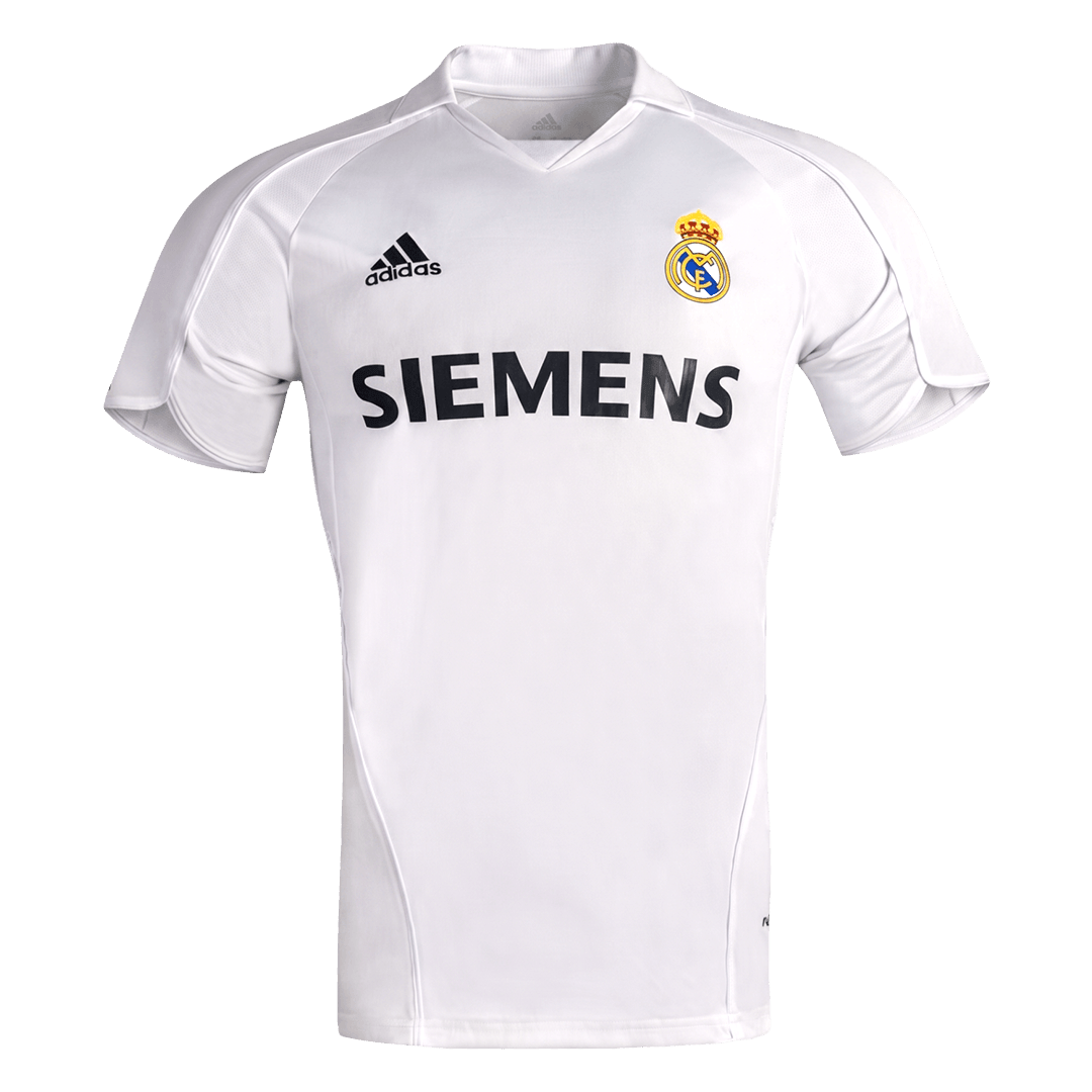 Retro 2005/06 Real Madrid Home Soccer Jersey - Soccerdeal