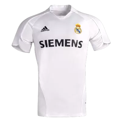 Retro 2005/06 Real Madrid Home Soccer Jersey - Soccerdeal