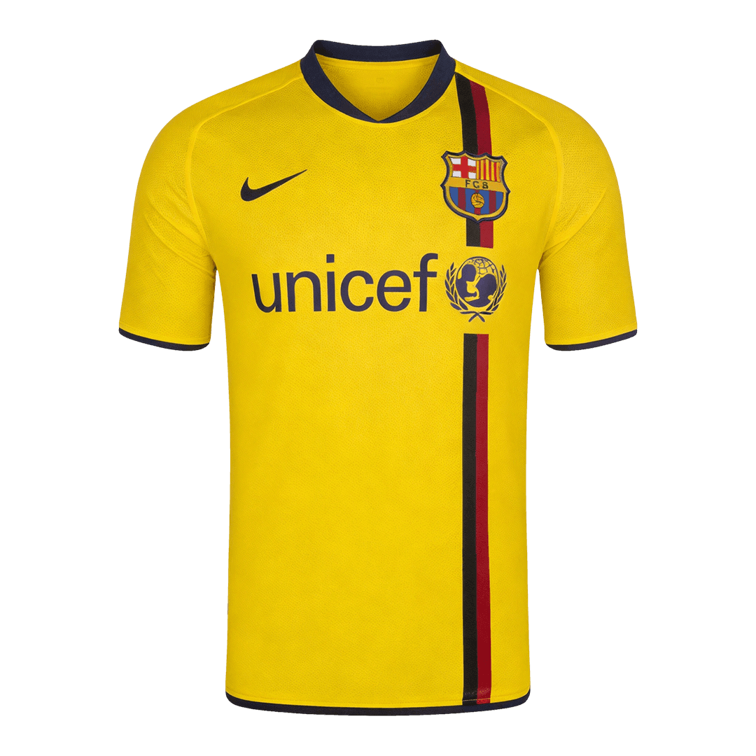 Retro 2008/10 Barcelona Away Soccer Jersey - Soccerdeal