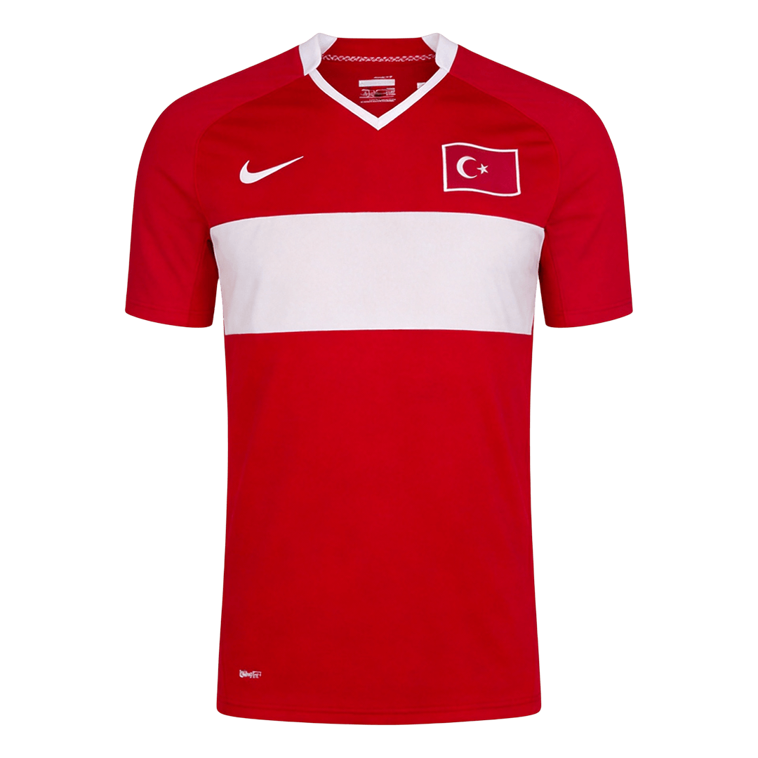 Retro 2008 Turkey Home Soccer Jersey - Soccerdeal