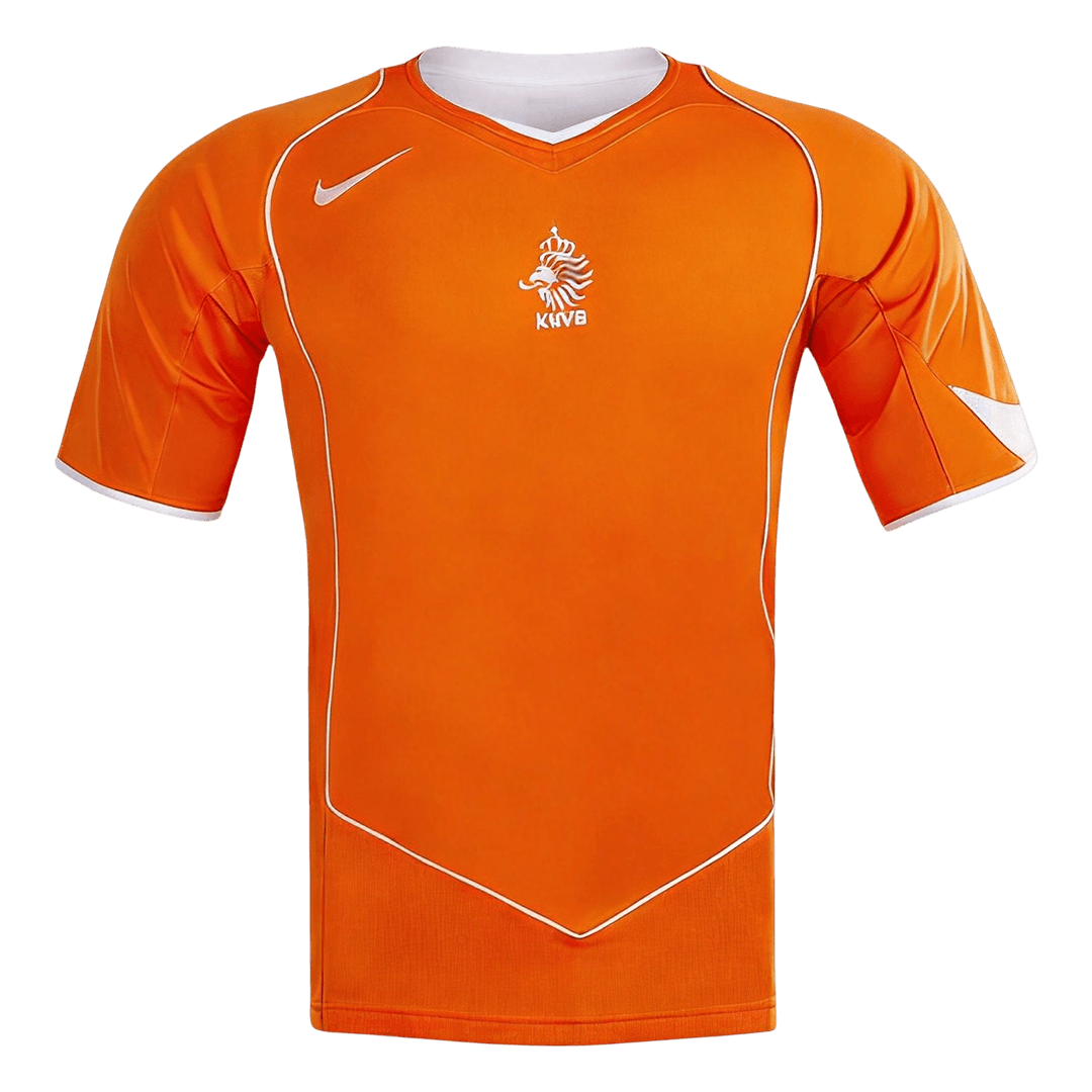 Retro 2004 Netherlands Home Soccer Jersey - Soccerdeal
