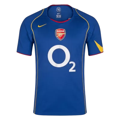 Retro 2004/05 Arsenal Away Soccer Jersey - Soccerdeal