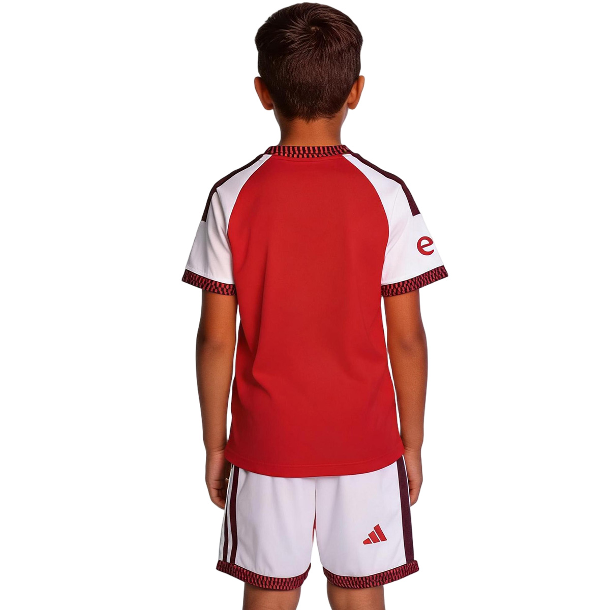 Kid's CHAMPIONS #26 Arsenal Home Soccer Jersey 2026/27 - Soccerdeal